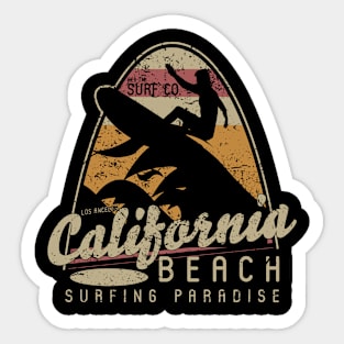 California Beach Surfing, Surfer's Sticker